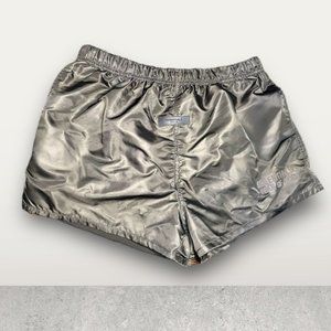 Essentials Fear Of God Gray Nylon Shorts